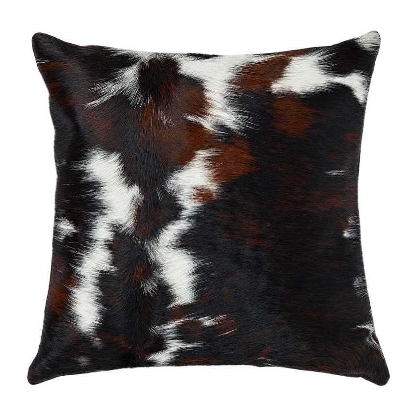 Coussin en peau de vache Nuit mouchetée