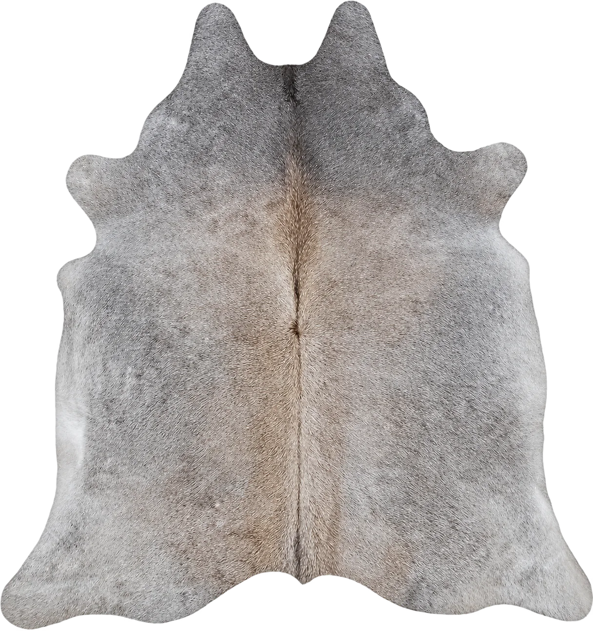 Peau de vache Gris minéral, vue du produit aux tonalités gris doux