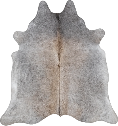 Peau de vache Gris minéral, vue du produit aux tonalités gris doux
