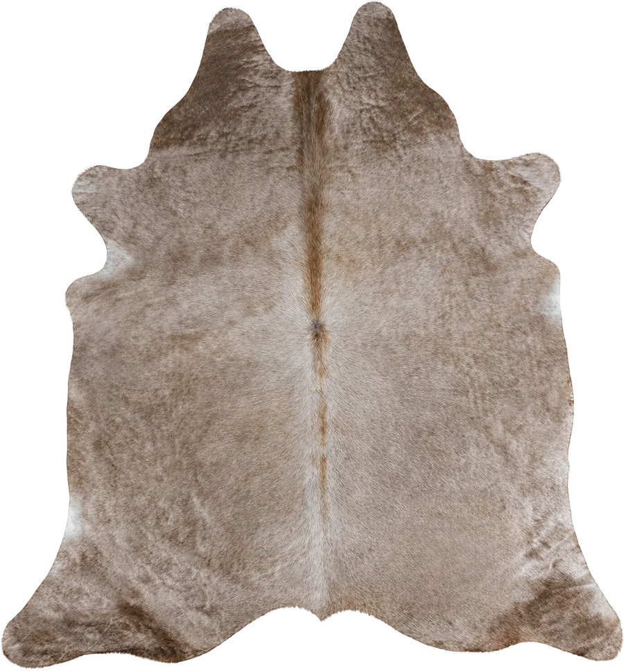 Peau de vache Gris taupe, vue du produit aux tonalités gris chaud et taupe